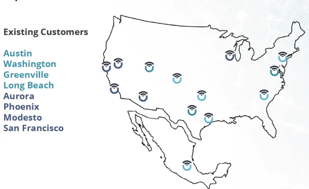 Logos of Olea utility customers